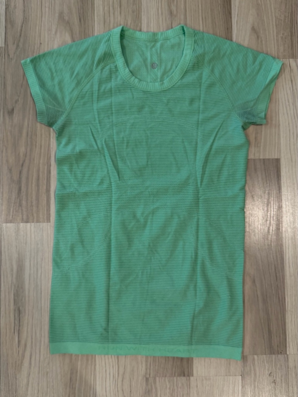 lululemon athletica Mint Green Short Sleeve Performance Tee